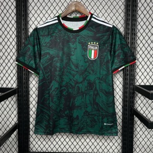 Camisola Itália 24/25 Green Edition Premium