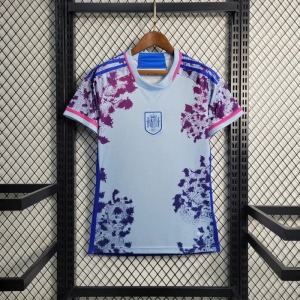 Camisola Espanha Feminino 2023-2024 Mundial