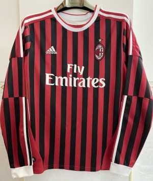 Camisola AC Milan Principal Mangas Compridas 2011/12