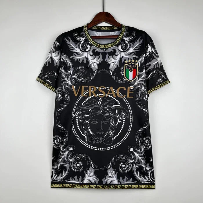 Camisola Itália 2023-2024 Versace Preto