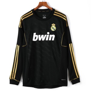 Camisola Real Madrid Alternativa 2011-2012 Mangas Compridas