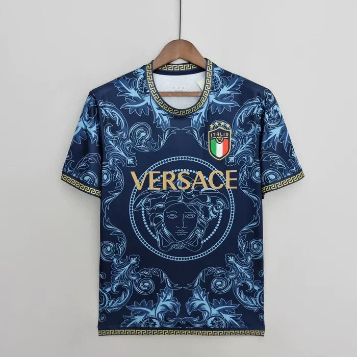 Camisola Itália Concept 2023-2024 Azul e Dourado