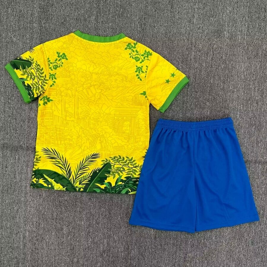 Camisola Brasil 2026/27 Criança Preto Edição Especial