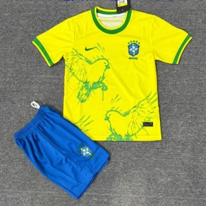 Camisola Brasil 25/26 Criança Bird Yellow