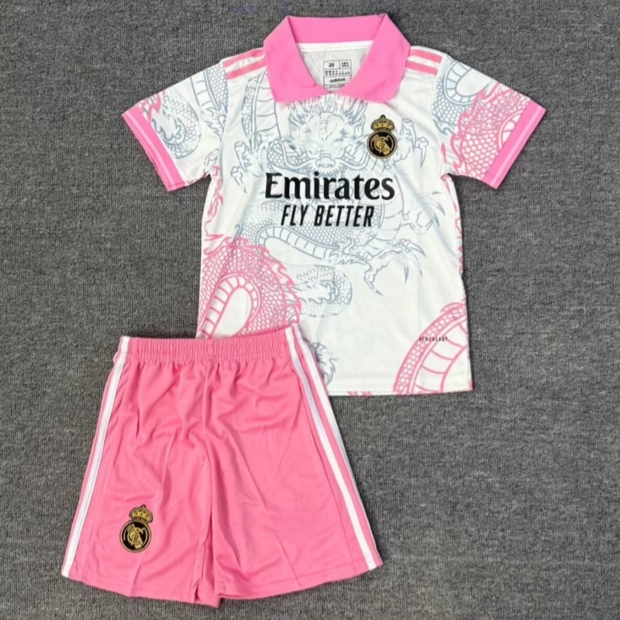 1dcc2a2eefc6aa06933c5d3587290e2b.jpg Camisola Real Madrid 25/26 Criança Rosa Premium
