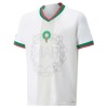 Camisola Marrocos Alternativa 2022 Mundial Branco