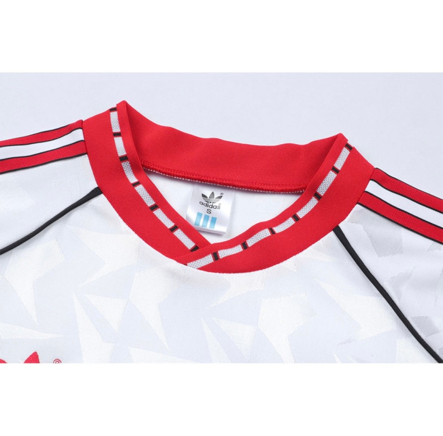 Camisola Manchester United 1990/91 Alternativa Mangas Compridas