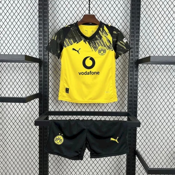 Camisola BVB Dortmund Principal 2025/26 Criança