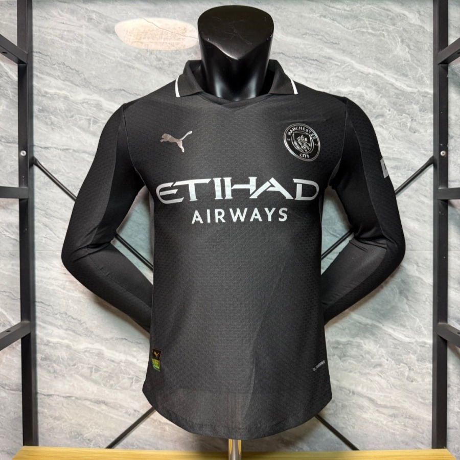 Camisola Manchester City Alternativa 2025/26 Mangas Compridas