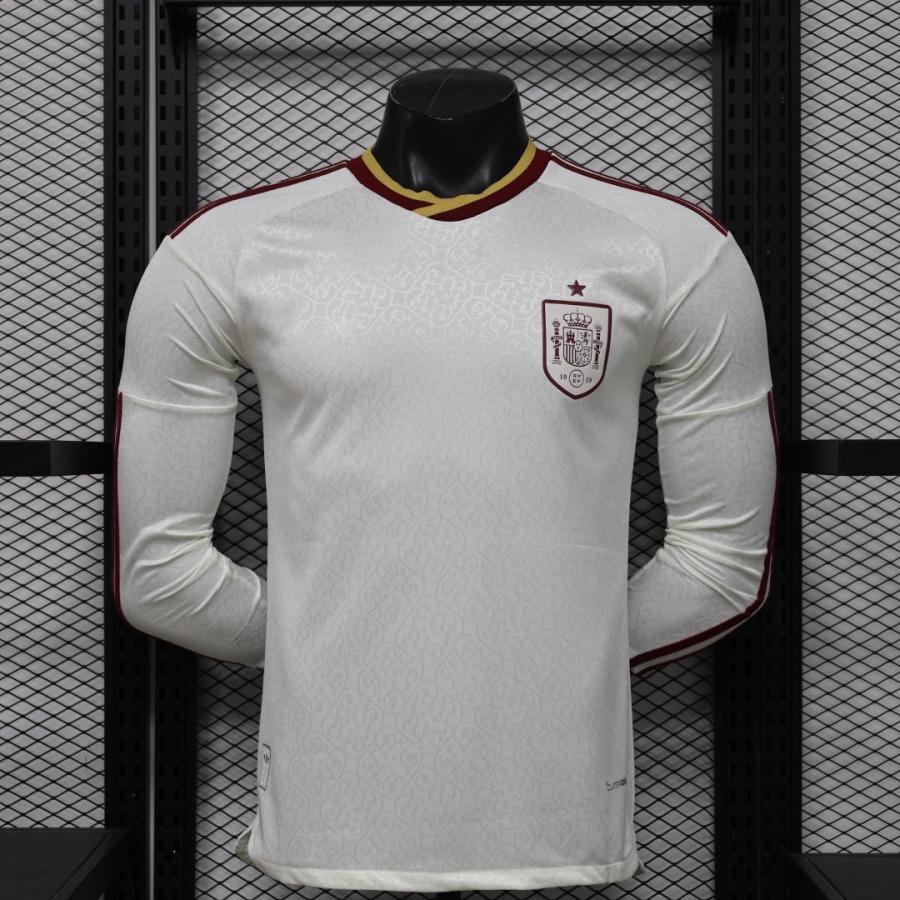 Camisola Espanha Alternativa 2026 Mangas Compridas