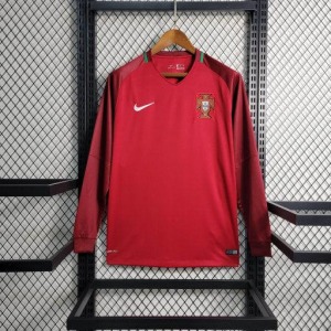 Camisola Portugal Retro 2016 Mangas Compridas