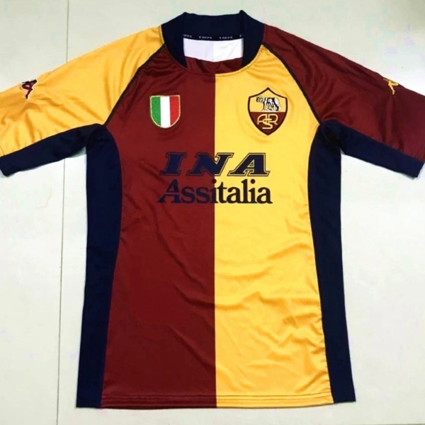 Camisola AS Roma Principal 2001/02
