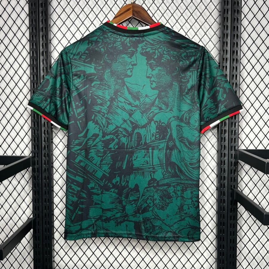 Camisola Itália 24/25 Green Edition Premium