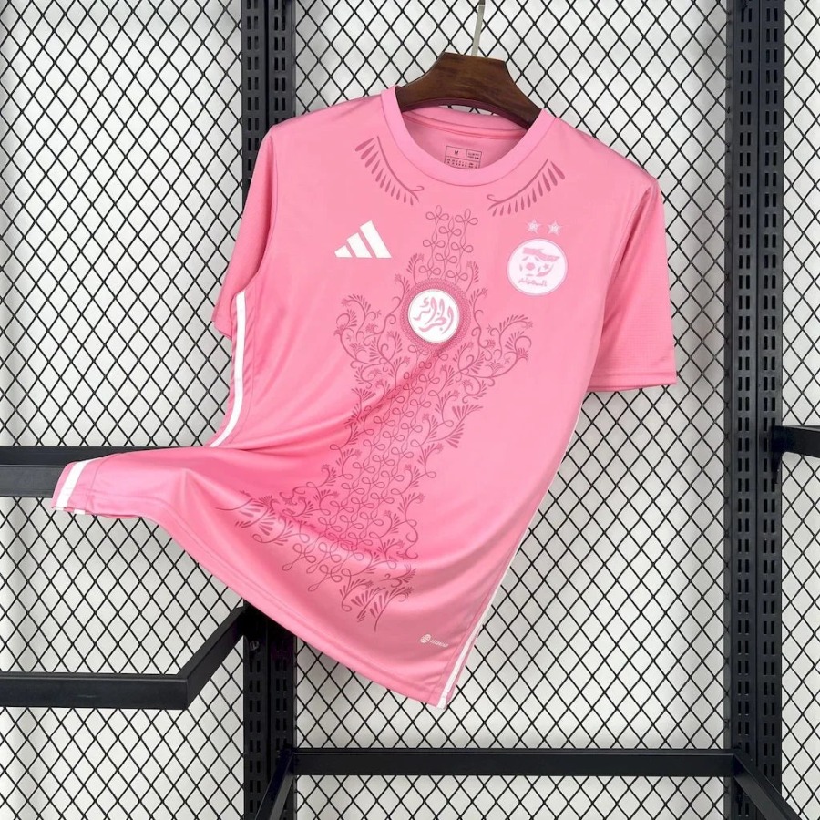 Camisola Argélia 2025-2026 Rosa Premium