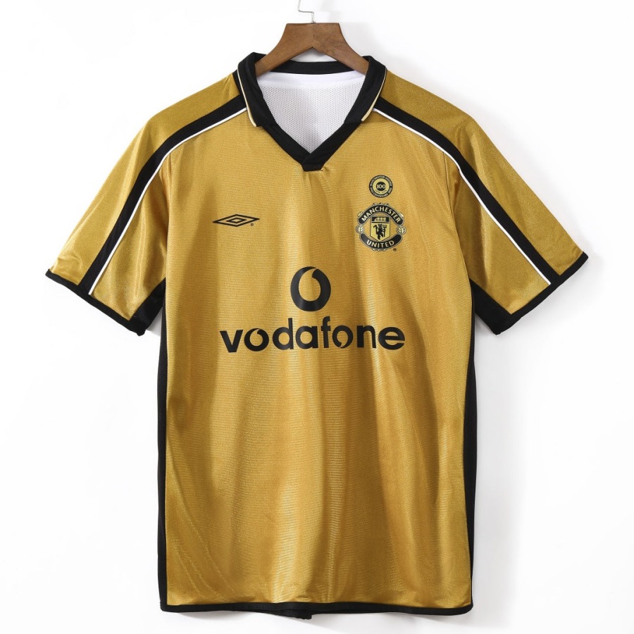 Camisola Manchester United 2001-2002 Retro Premium