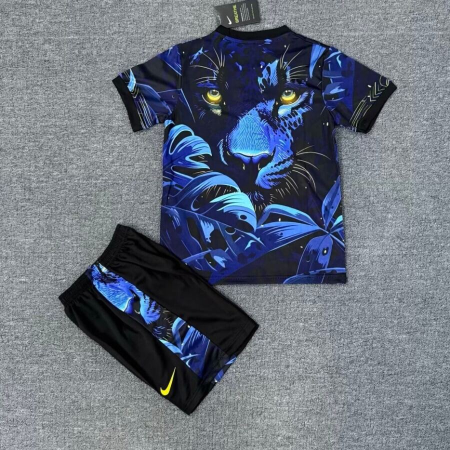 Camisola Brasil 2025/26 Criança Especial Azul