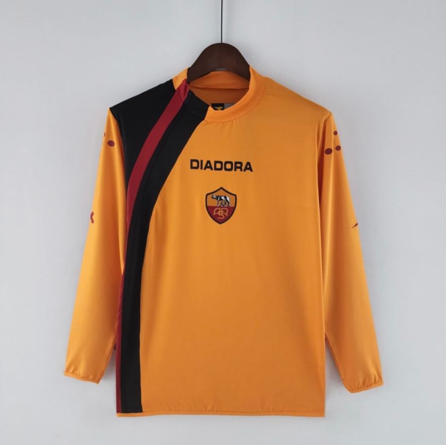 39AFA841-89FD-4134-9E1F-66A6F241BE47.jpg Camisola AS Roma 2005/06 Principal Mangas Compridas