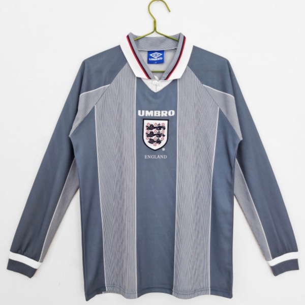 Camisola Inglaterra 1996 Alternativa Mangas Compridas