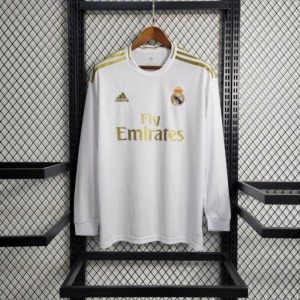 Camisola Real Madrid 2019-2020 Mangas Compridas Retro