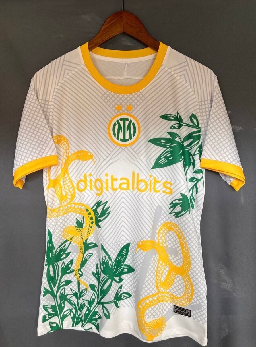 Camisola Inter Milan 24/25 Branca Especial Serpente