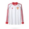Camisola Manchester United 1990/91 Alternativa Mangas Compridas