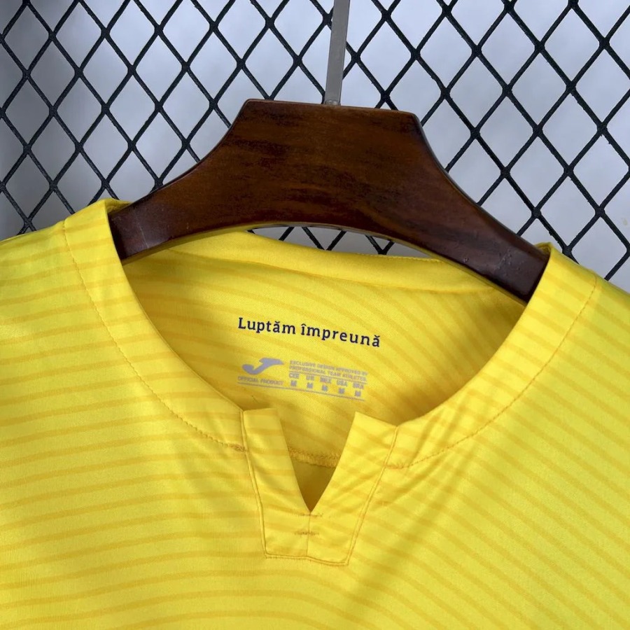 Camisola Roménia 2025 Futebol Homem Mulher Criança