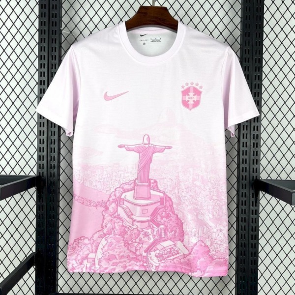 Camisola Brasil 25/26 Rosa Edição Especial