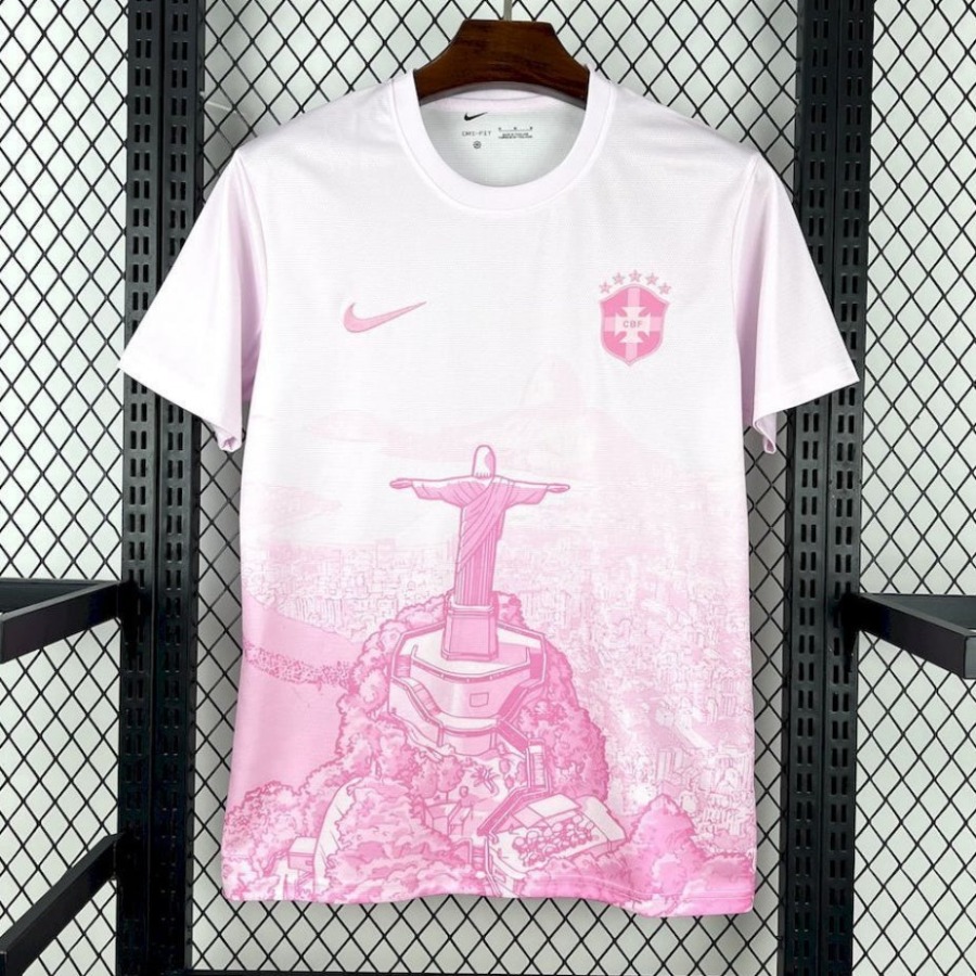 Camisola Brasil 25/26 Rosa Edição Especial