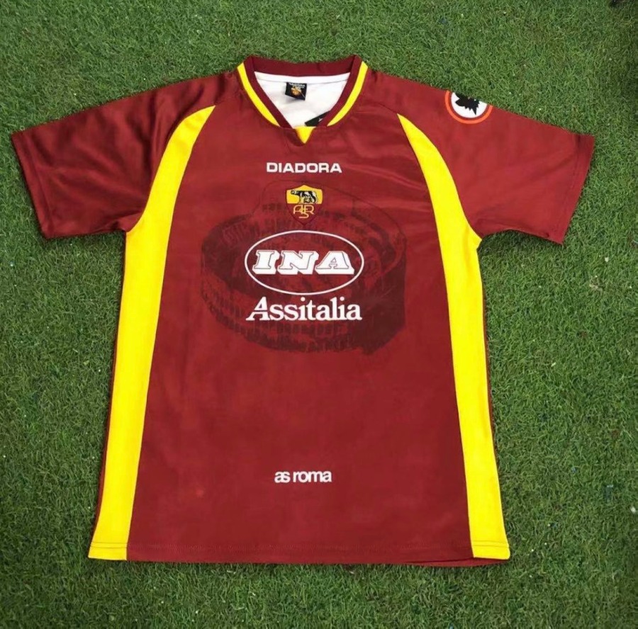 Camisola AS Roma 1997/98 Principal