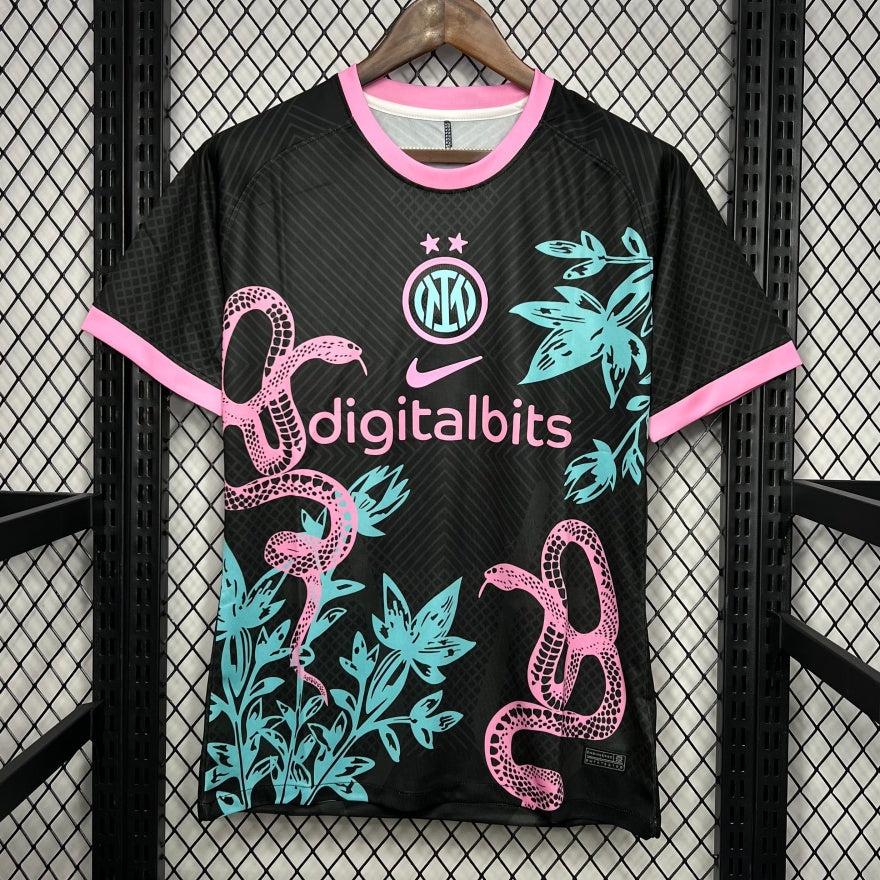Camisola Inter Milan 24/25 Vermelha Serpente