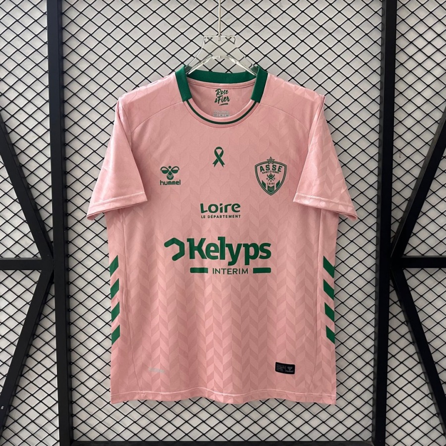 Camisola Saint-Étienne 25/26 Rose Edição Especial