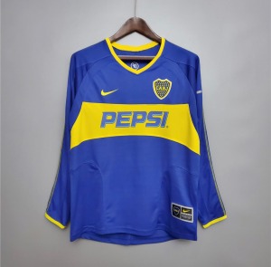 Camisola Boca Juniors Principal 2003/04 Mangas Compridas