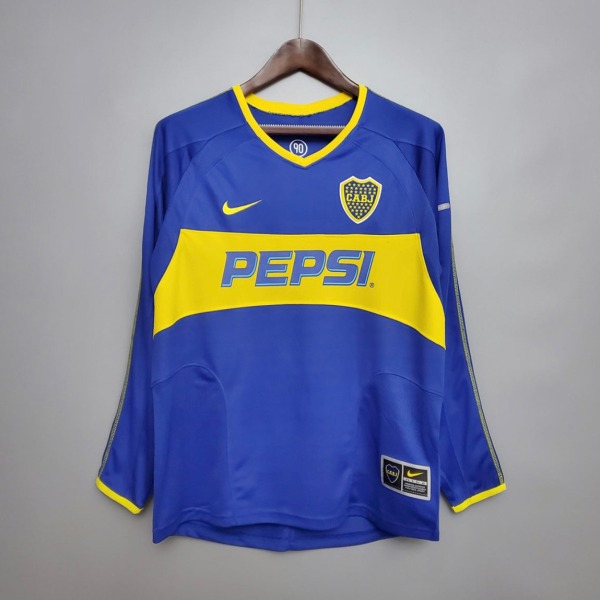 Camisola Boca Juniors Principal 2003/04 Mangas Compridas