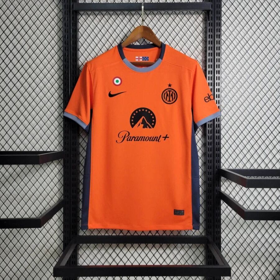 Camisola Inter Milan Third Laranja 2023-2024
