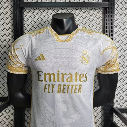 Camisola Real Madrid 2023-2024 Edição Limitada Dourada