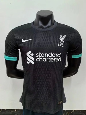 Camisola Liverpool Alternativa 2023-2024 Preta Player