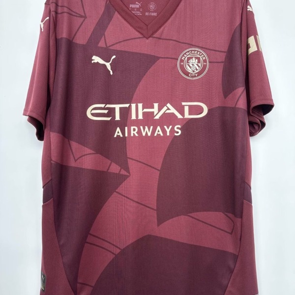 Camisola Manchester City 24/25 Vermelha