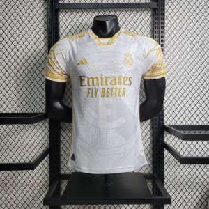 Camisola Real Madrid 2023-2024 Edição Limitada Dourada