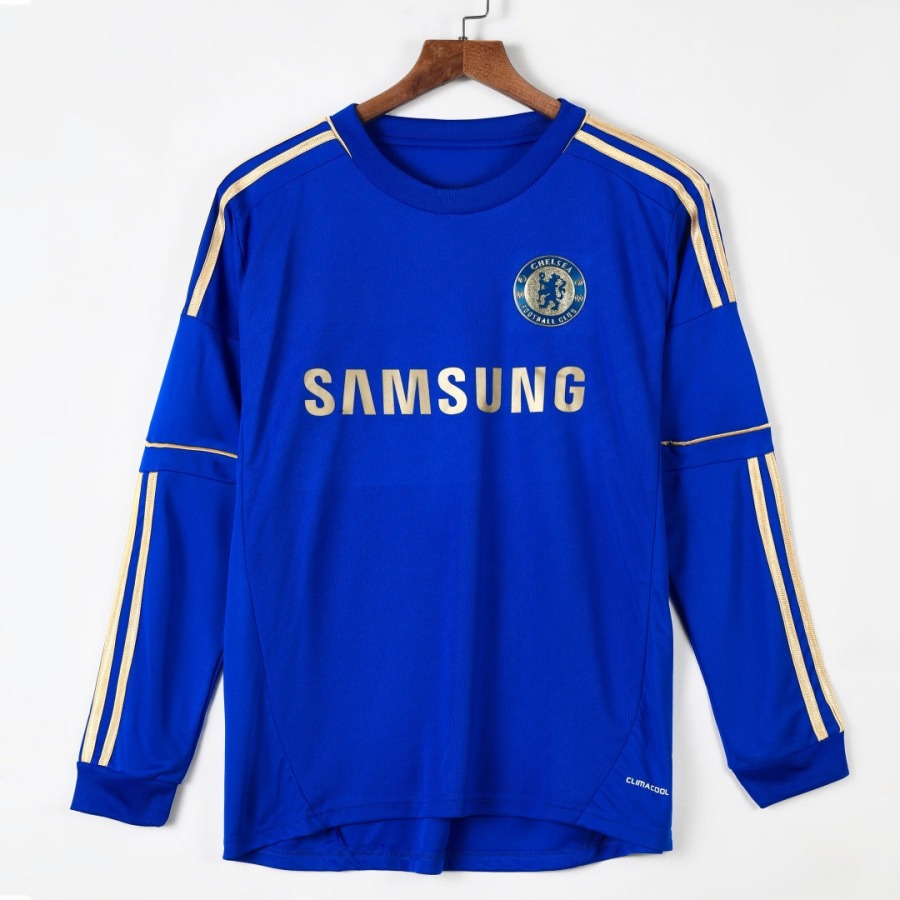 Camisola Chelsea Principal Retro Mangas Compridas 2012-2013