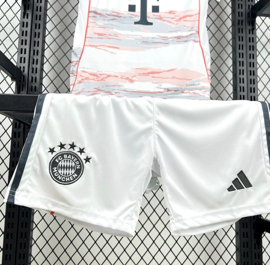 Camisola FC Bayern Munique Alternativa 2025/26 Criança