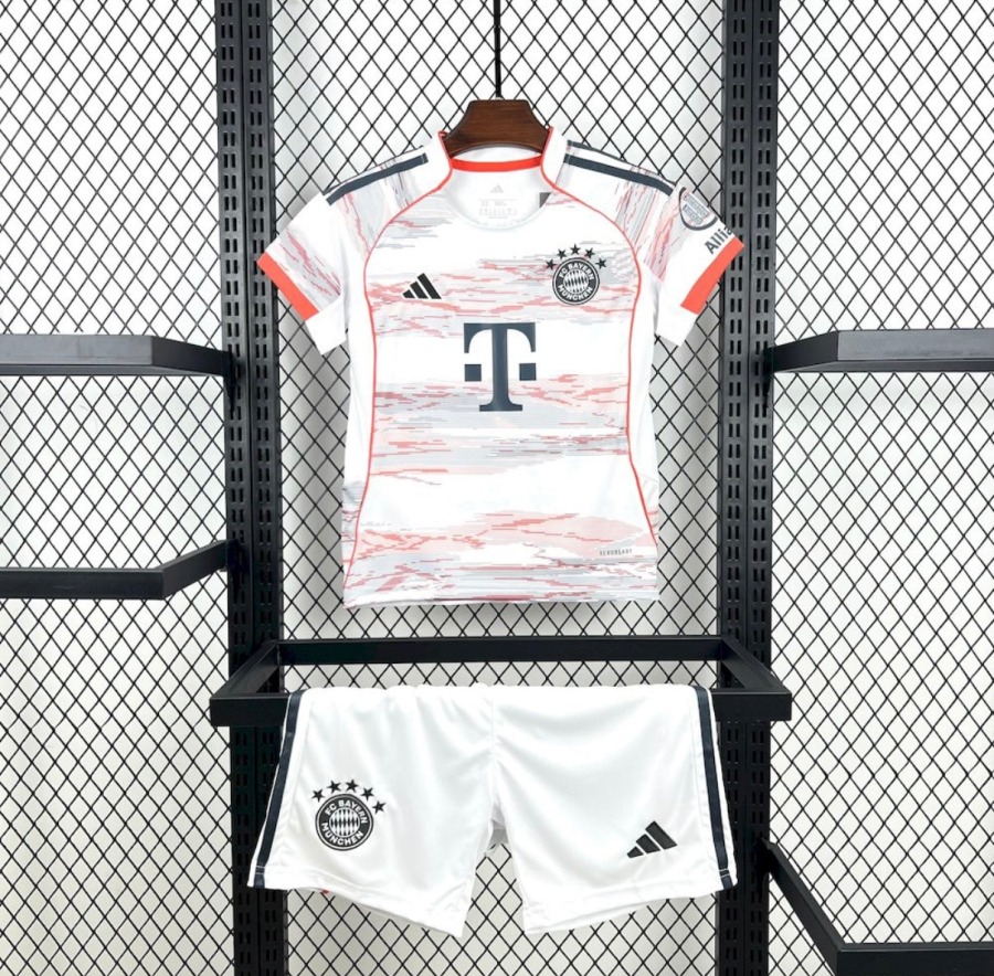 Camisola FC Bayern Munique Alternativa 2025/26 Criança