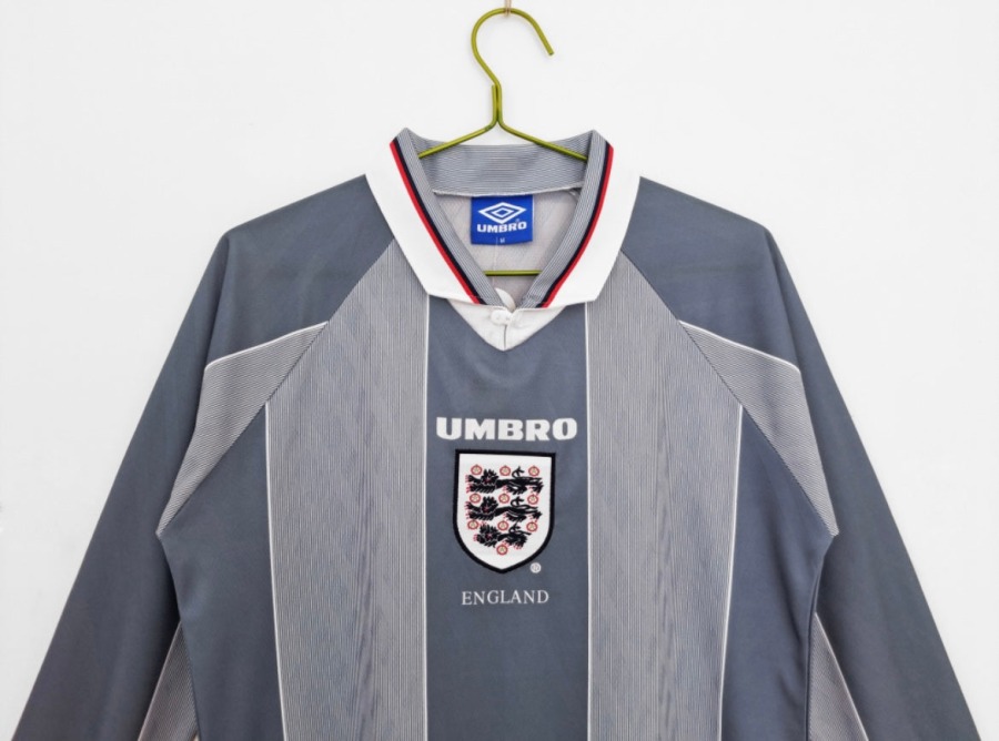 Camisola Inglaterra 1996 Alternativa Mangas Compridas
