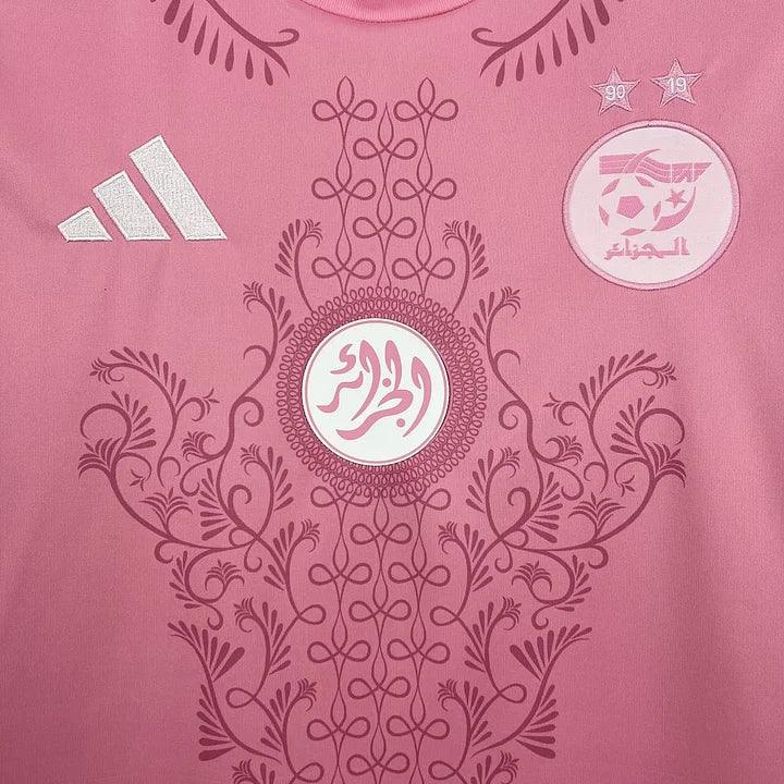 Camisola Argélia 2025-2026 Rosa Premium