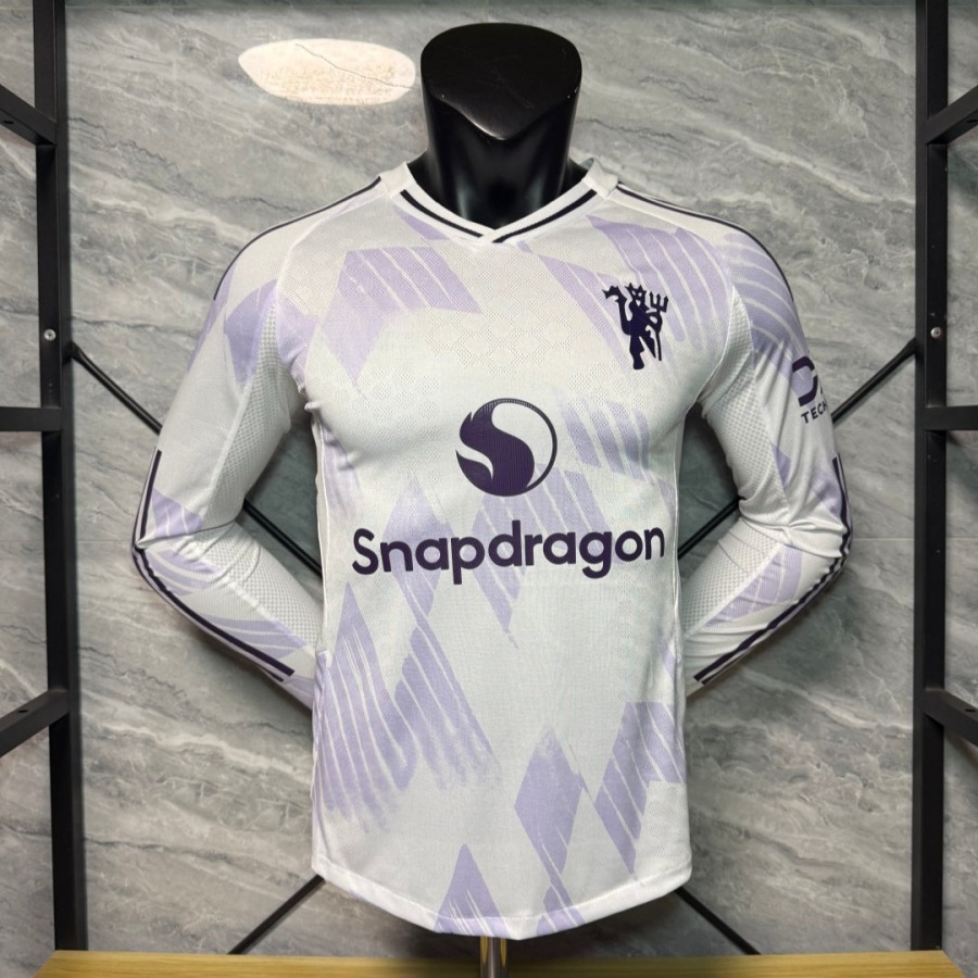 Camisola Manchester United Alternativa 25/26 Mangas Compridas