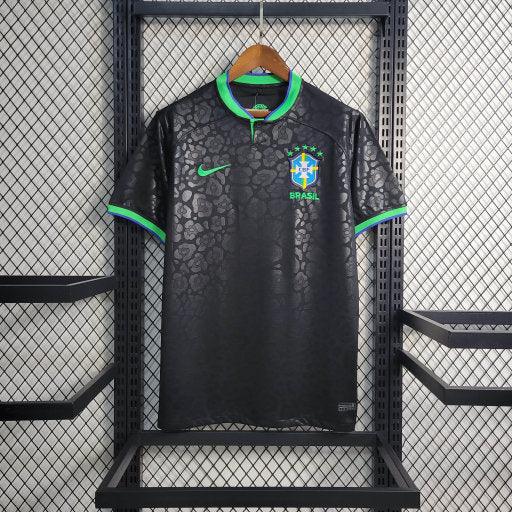 Camisola Brasil 22/23 Leopardo Preto