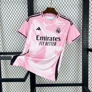 Camisola Real Madrid Concept Rosa & Branco 2025