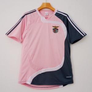 Camisola Benfica 2007-2008 Rosa Retro