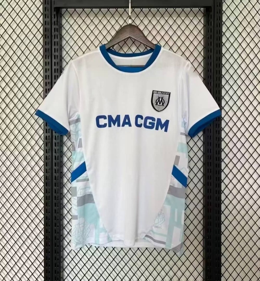 Camisola OM 24/25 Branca - Olympique Marselha