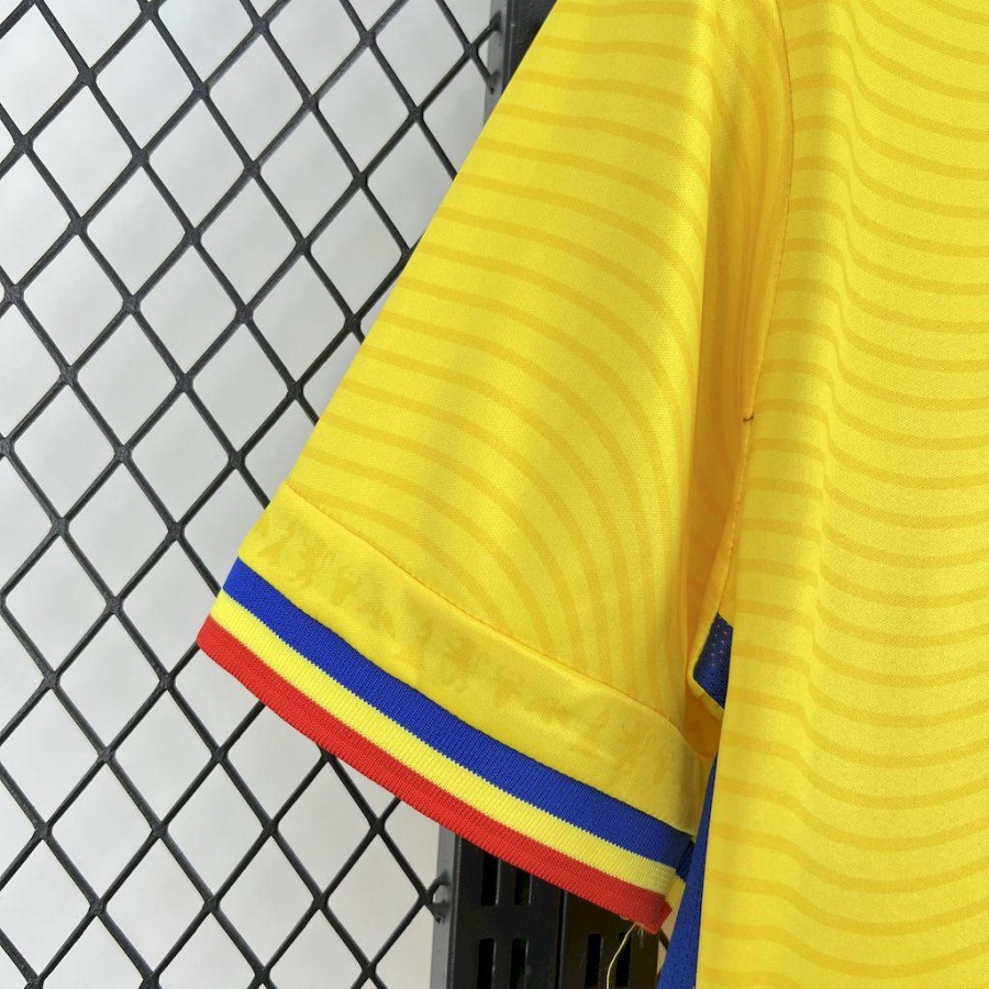 Camisola Roménia 2025 Futebol Homem Mulher Criança