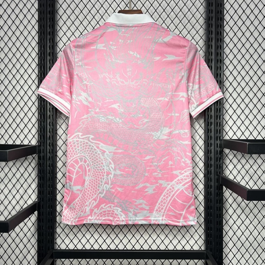 Camisola Real Madrid 25/26 Polo Rosa Premium